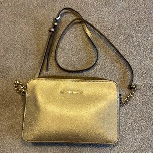 Michael Kors purse soft gold